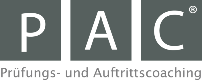 Prüfungs- und Auftrittscoaching - Logo der PAC-Methode